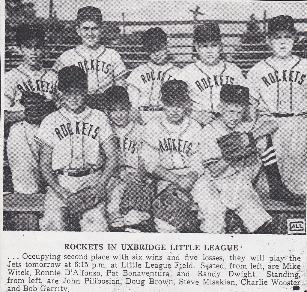 19521969 Photos Uxbridge Baseball Association