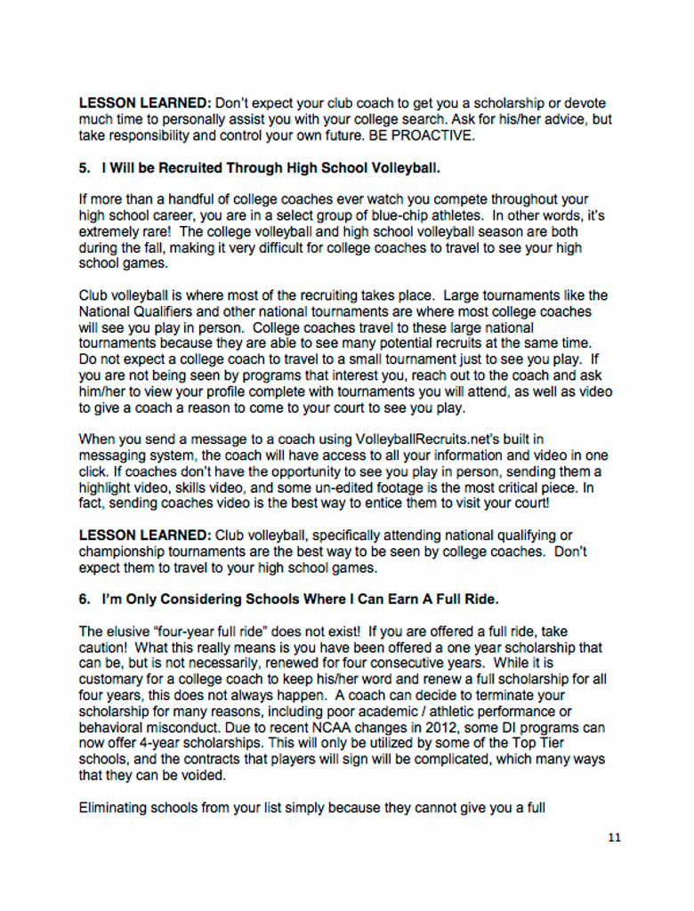 The Ultimate Recruiting Guide for College Volleyball