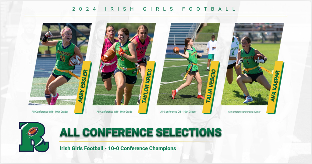 Congrats to our 4 All-Conference Selections