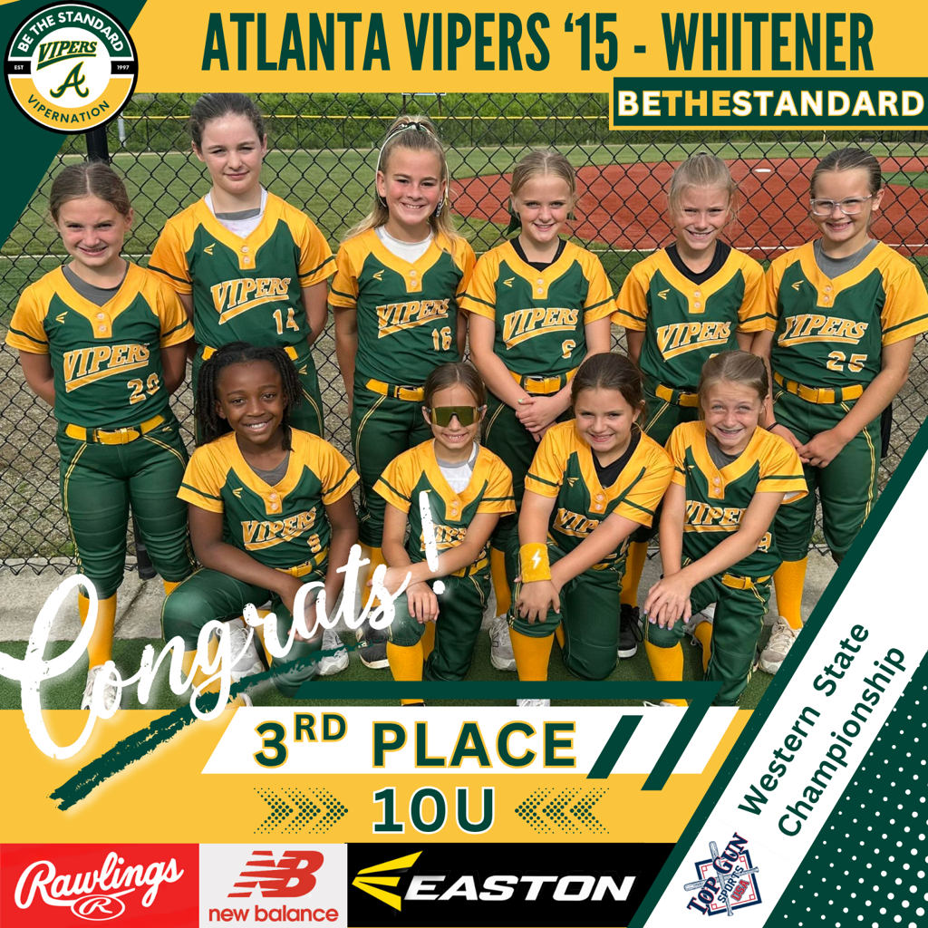 Atlanta Vipers Whitener - 3rd Place - Top Gun Western State Championship