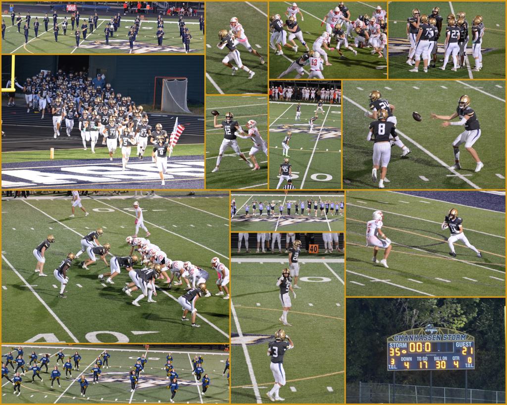 Storm Football Over Mankato West 35-21