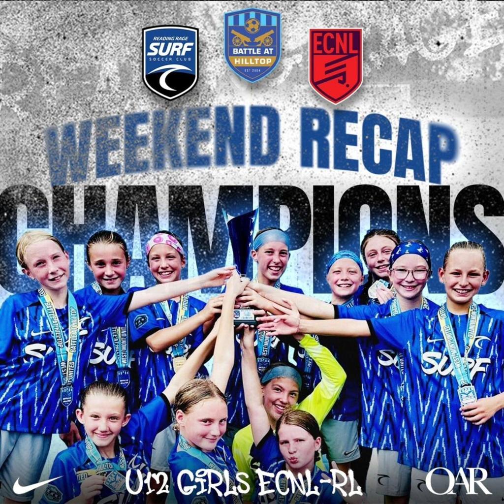U12 Girls RAGE SURF '13 PRE ECNL-RL