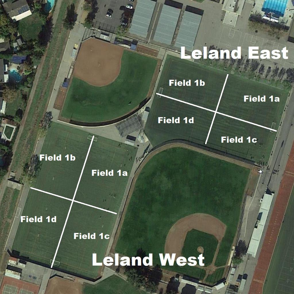 Practice Schedule & Location Field Maps