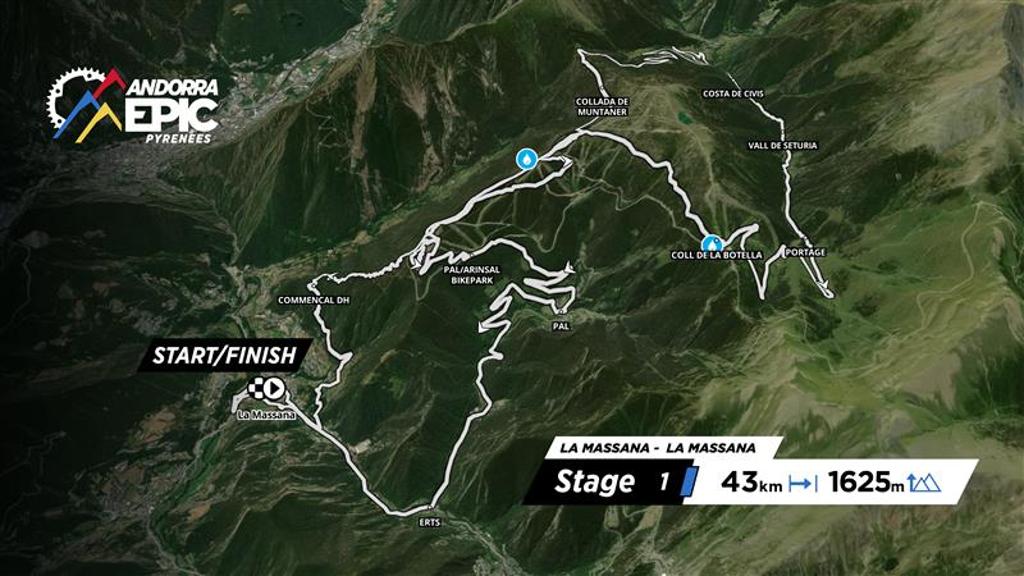 Andorra Epic Stage 1 Map