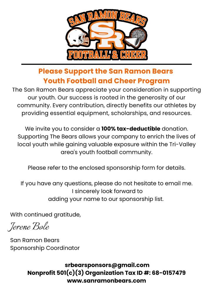 Sponsorship Opportunities