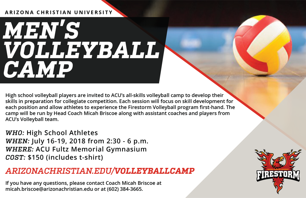 Arizona Christian University Men's Volleyball Camp