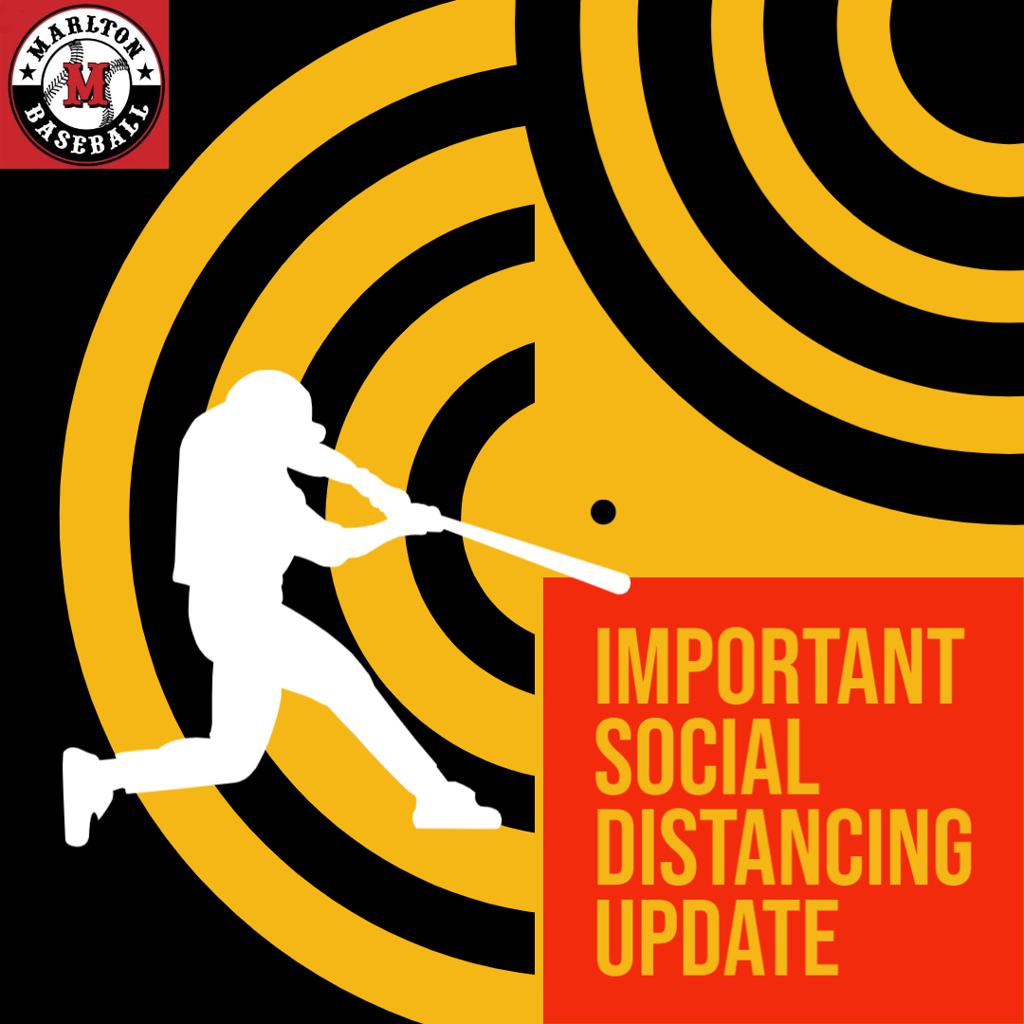 Social Distance Baseball Important: Social Distancing Update 7/9/20