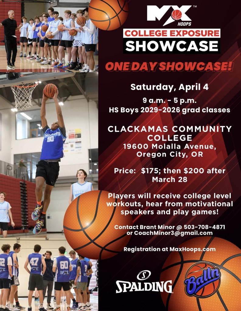 College Exposure Showcase for HS Boys