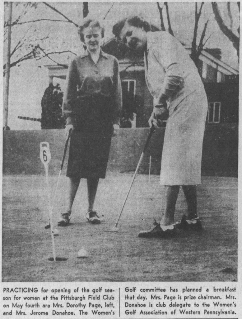 WGAWP in the 1960's Photos Womens Golf Association of Western