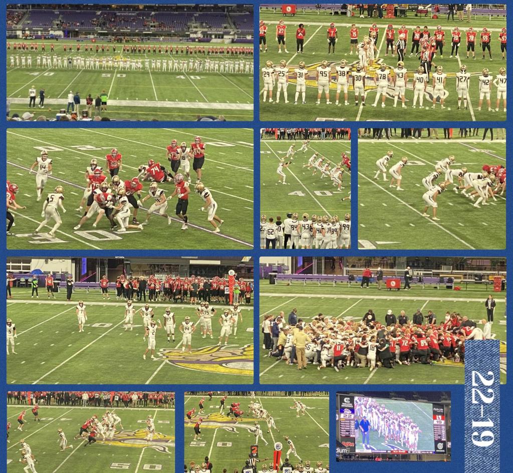 State Semifinals - Chanhassen 22 - Elk River 19