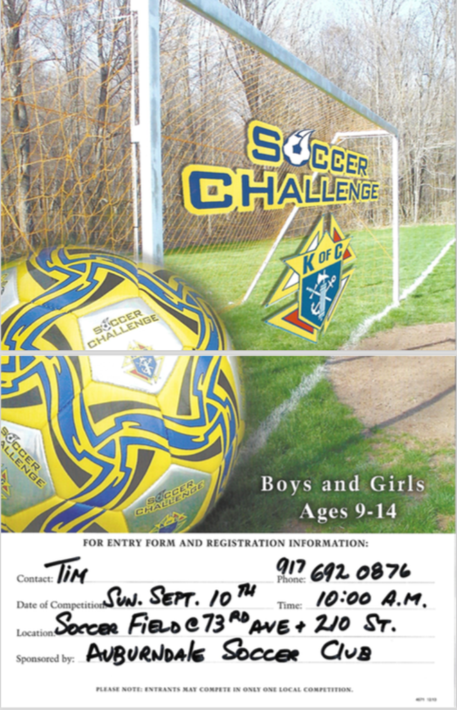 Knights of Columbus Soccer Challenge