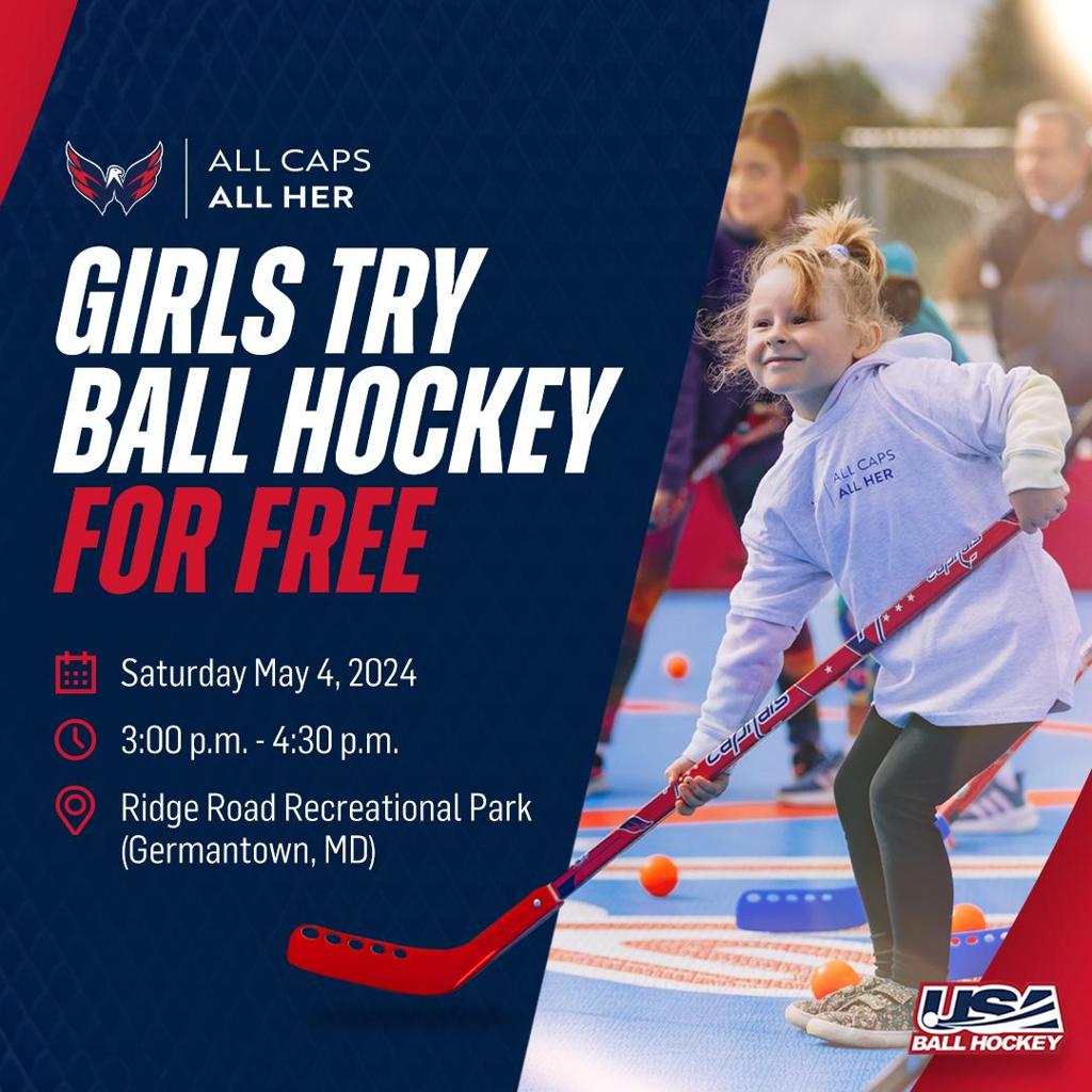 Program Overview ACAH and USWNT Try Ball Hockey for Free May 4