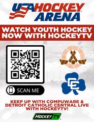 Watch All Compuware Youth Hockey and Detroit Catholic Central Games Online