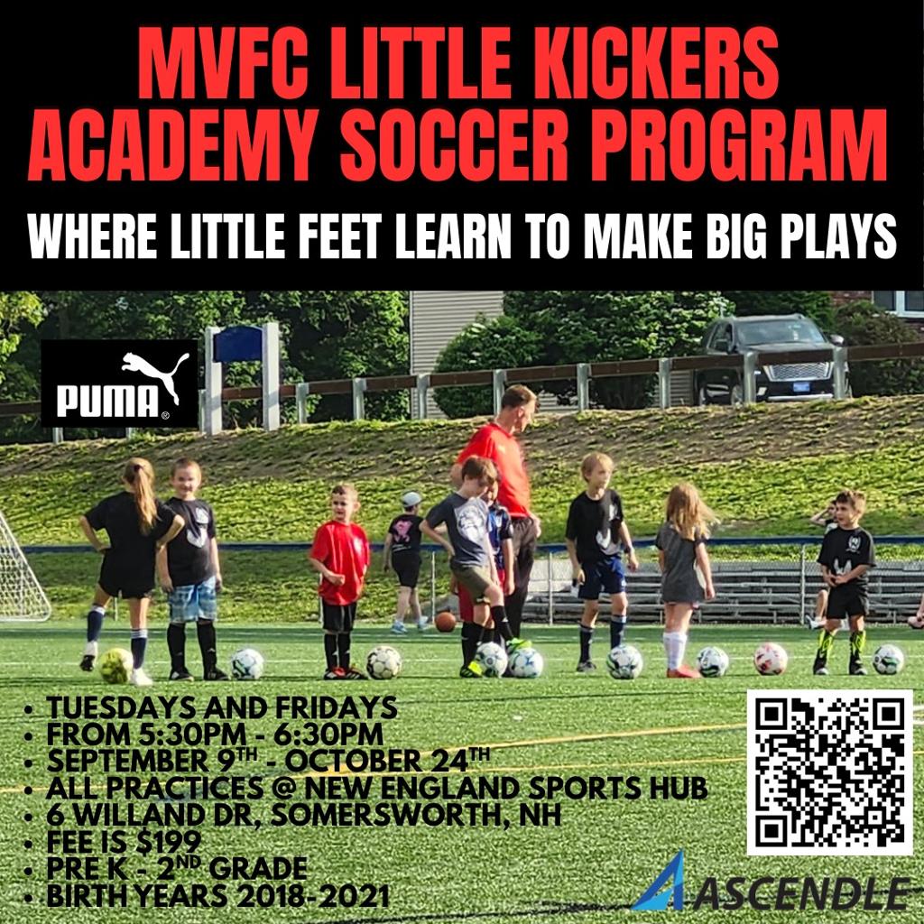MVFC Little Kickers Academy Soccer Program