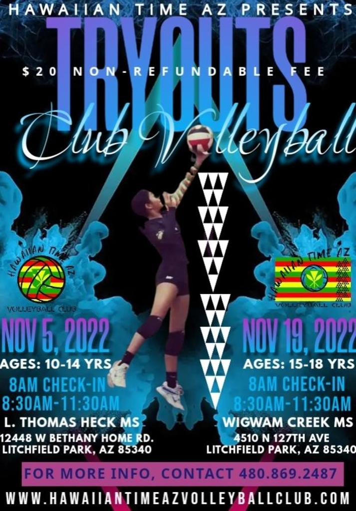 HAWAIIAN TIME AZ TRYOUTS