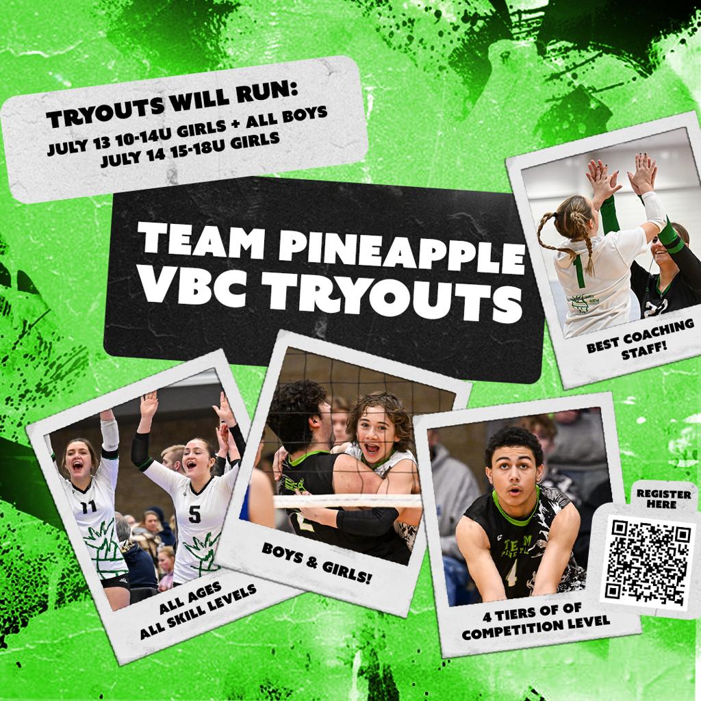 202425 Team Pineapple VBC Tryouts Team Pineapple