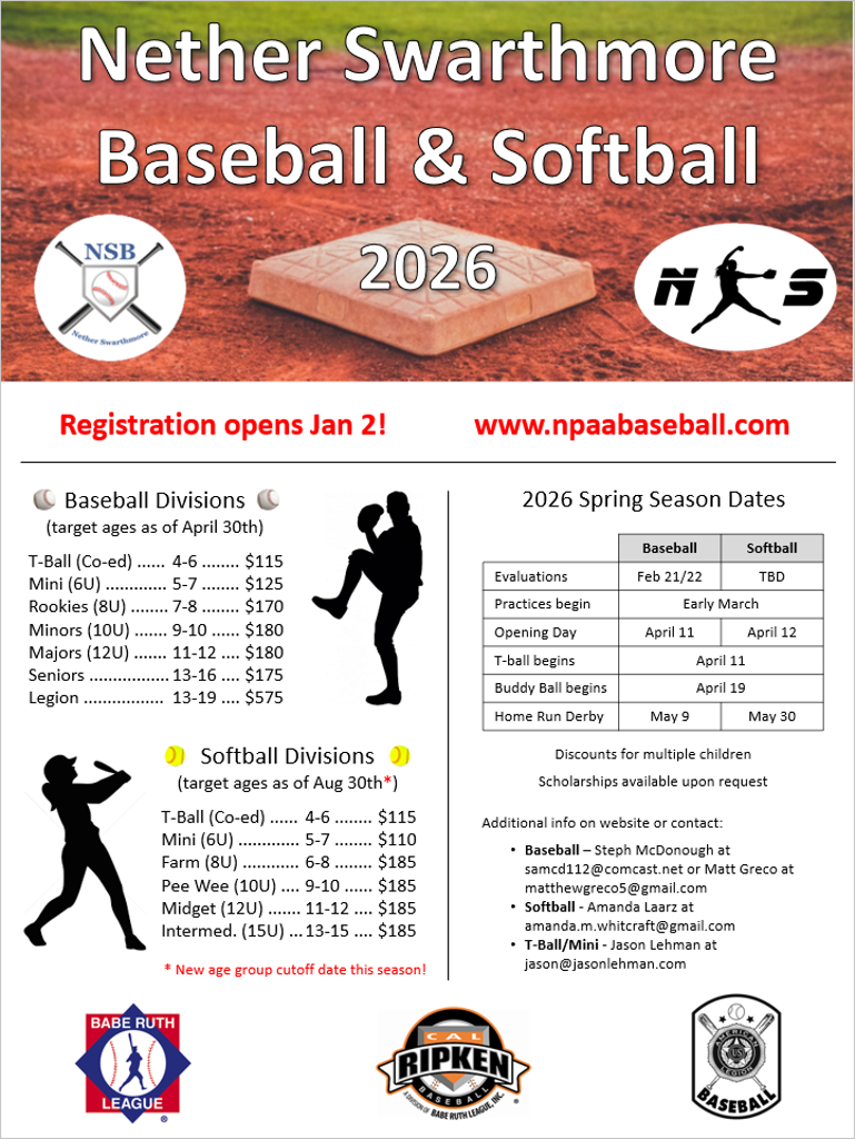 2026 NSBS Registration Flyer