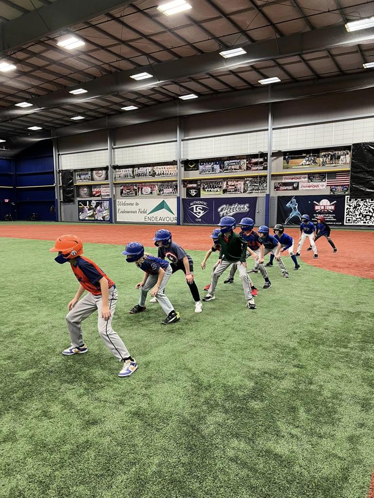 Winter Practices Photos Wind Lake Youth Baseball