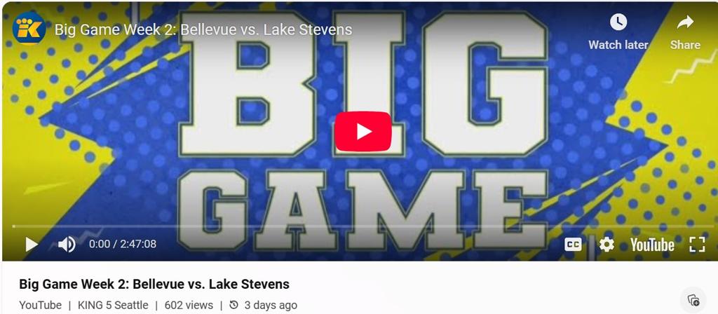 King 5 Game of the Week - Game Summary & Highlights