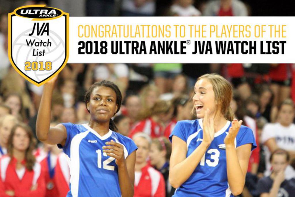 Congratulations to A4 players named to the 2018 Ultra Ankle JVA Watch List