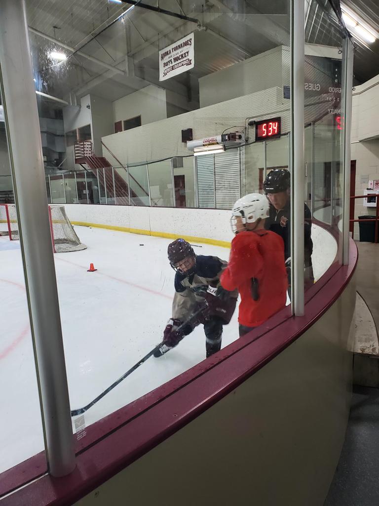Francisco Hockey Checking Clinic Photos Anoka Area Hockey Association