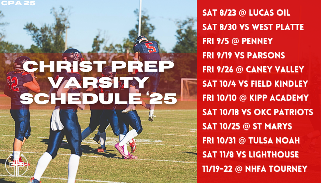 2025 Varsity Schedule