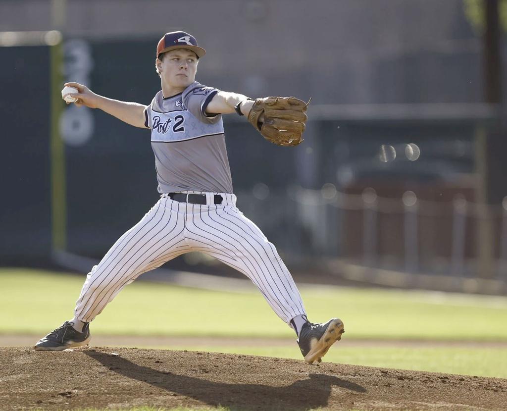   Helena Senators right-hander Cohen Sassano tossed three innings of no-hit, shutout baseball in Thursday's 7-6 victory over the Belgrade Bandits at Kindrick Legion Field. Gary Marshall, BMGphotos.com 