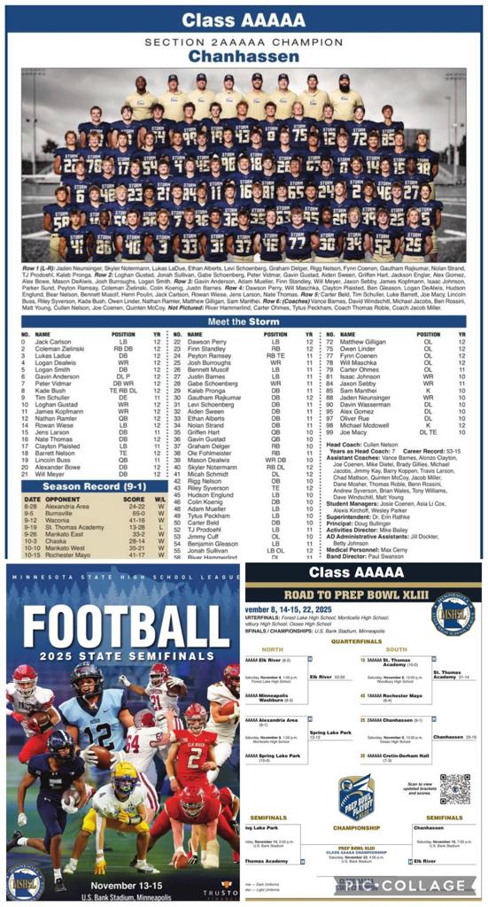 2025 MSHSL Semifinal Program