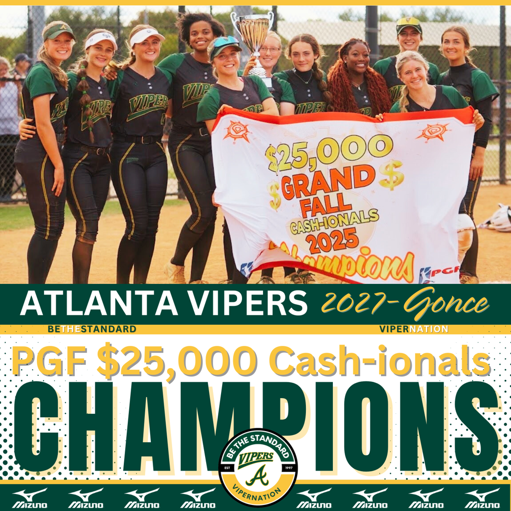 Atlanta Vipers Fatpitch Gonce - PGF 25K Cash-ionals Champs - October 2025