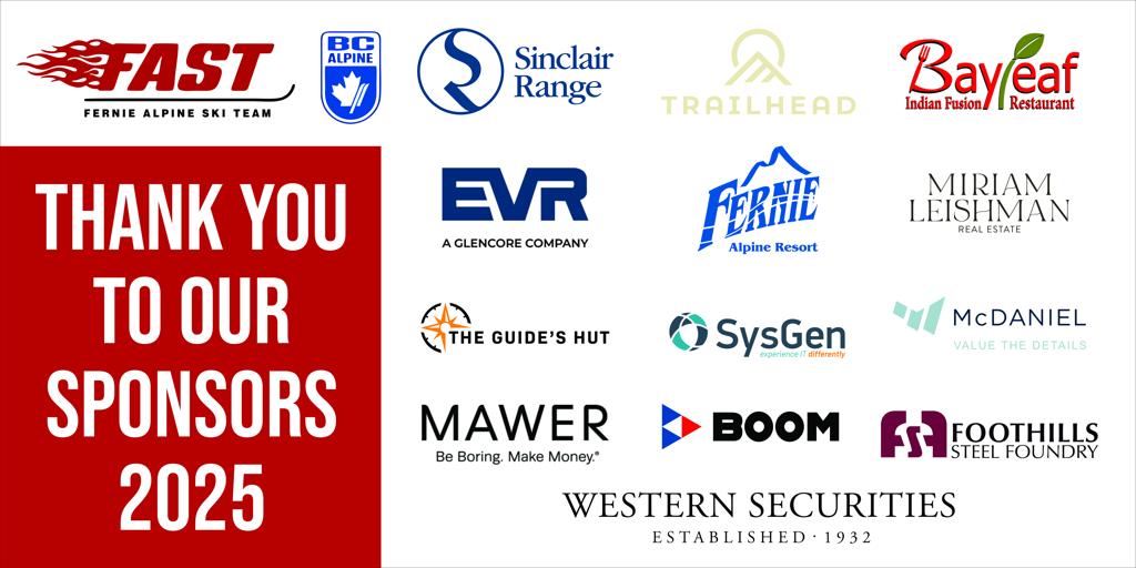 Thank Your to Our 2025/2026 Sponsors!
