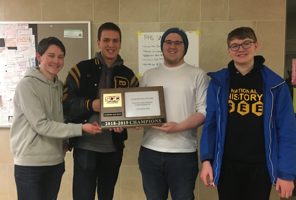 2019 SSC Quiz Bowl Conference Champions!