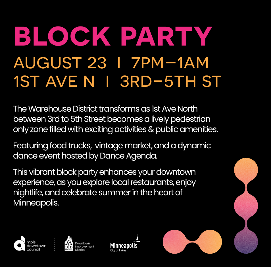 Warehouse District Live Block Party Aug 23, 2025