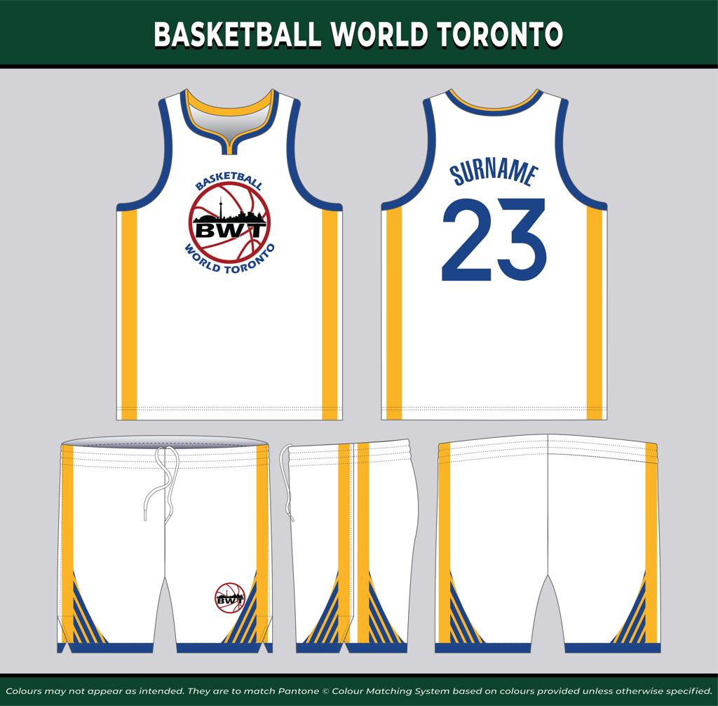 BWT Custom Jersey - Warriors - White
