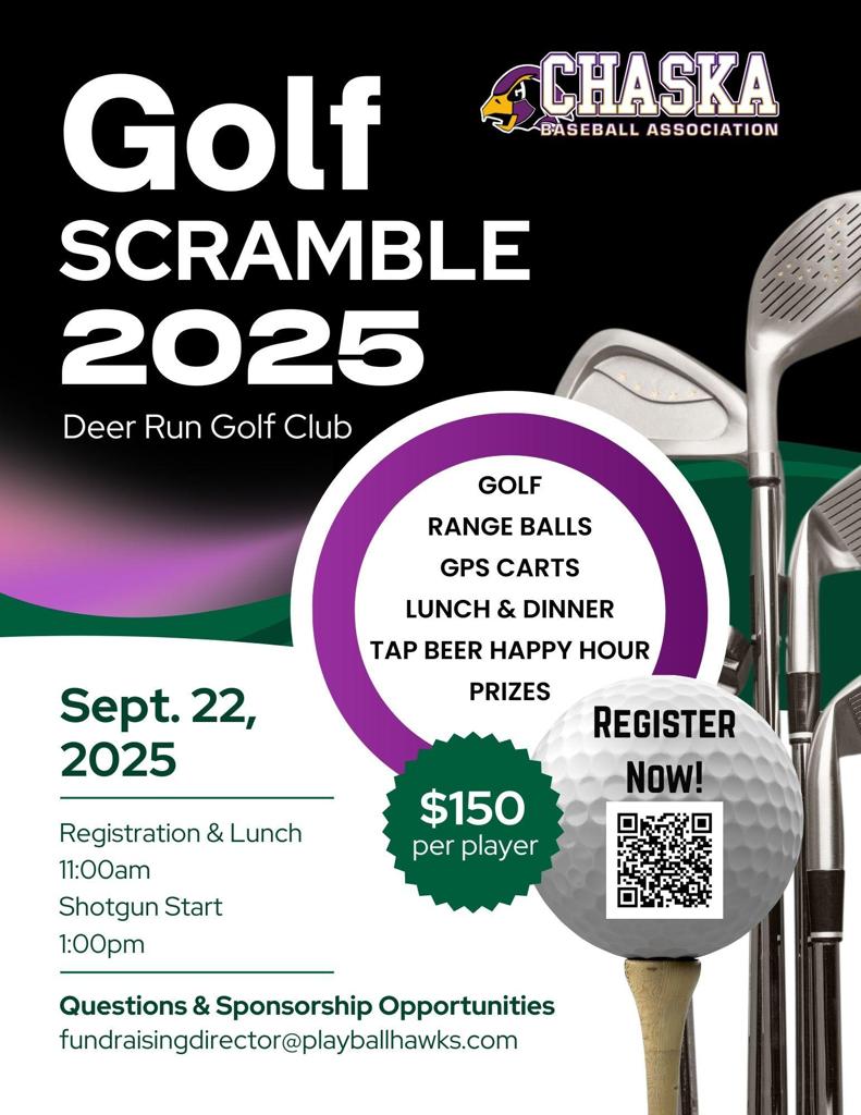 CBA Golf Scramble - September 22nd - Registration is open