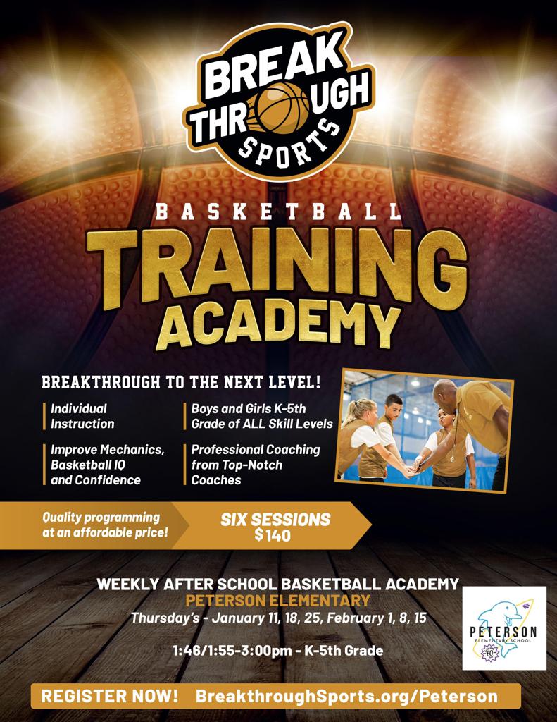 Peterson Elementary After School Sports