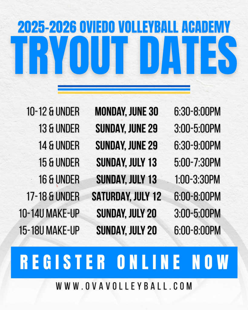 2025-2026 OVA Tryouts