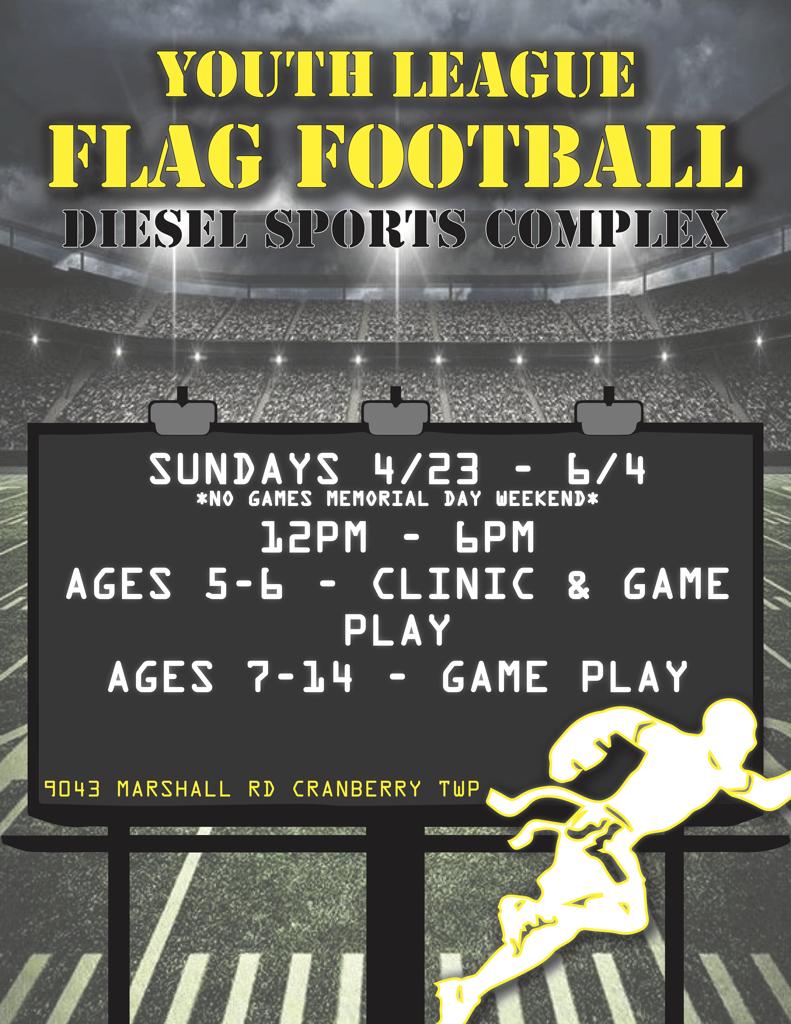 Flag Football 2023 Diesel Sports Complex