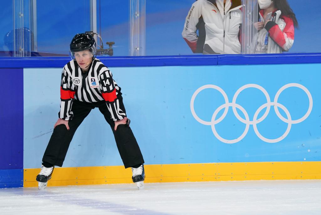 Cooke Officiating at the 2022 Beijing olympics