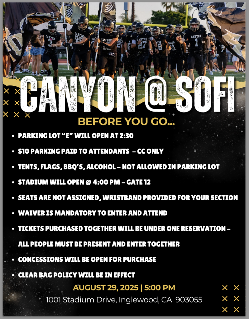 SoFi this Friday, August 29