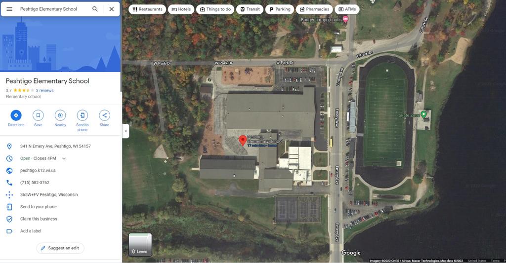 Pcep Map Our Facilities