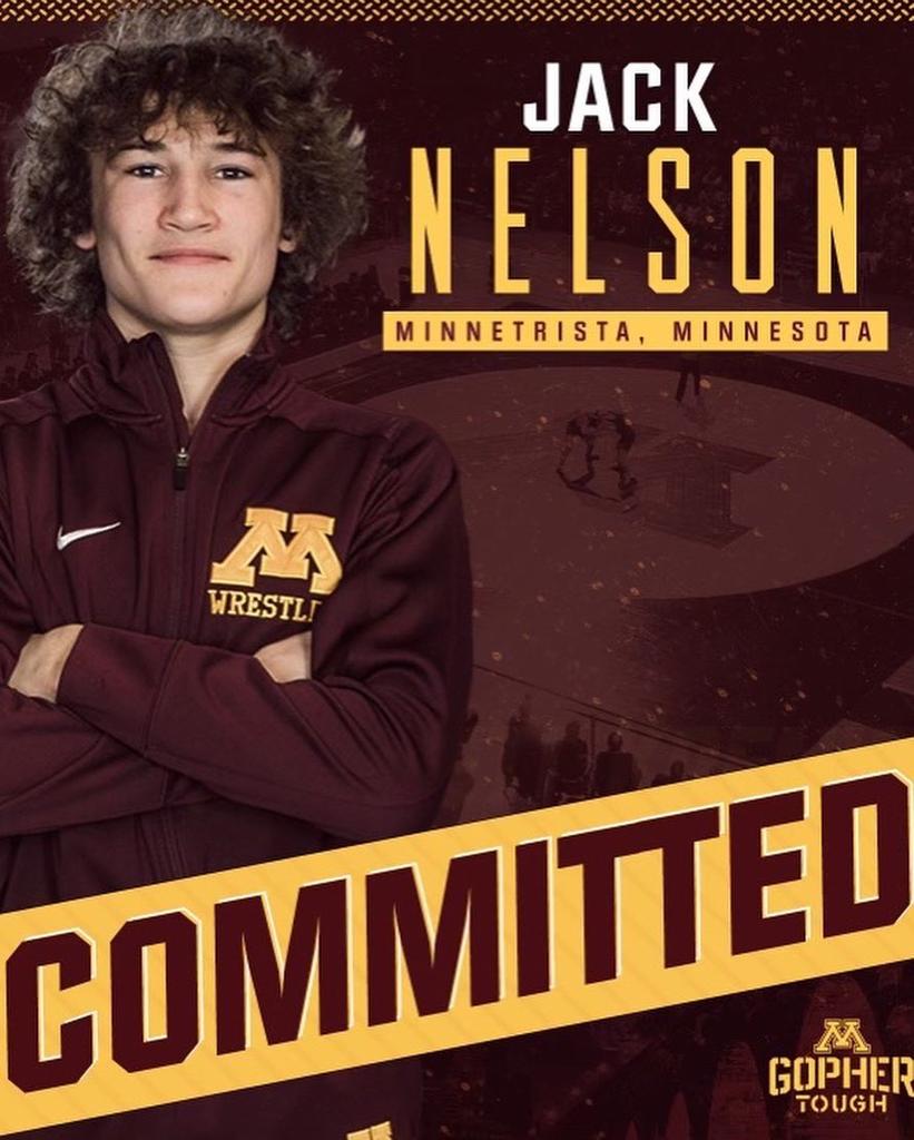 Jack Nelson U of M commitment poster