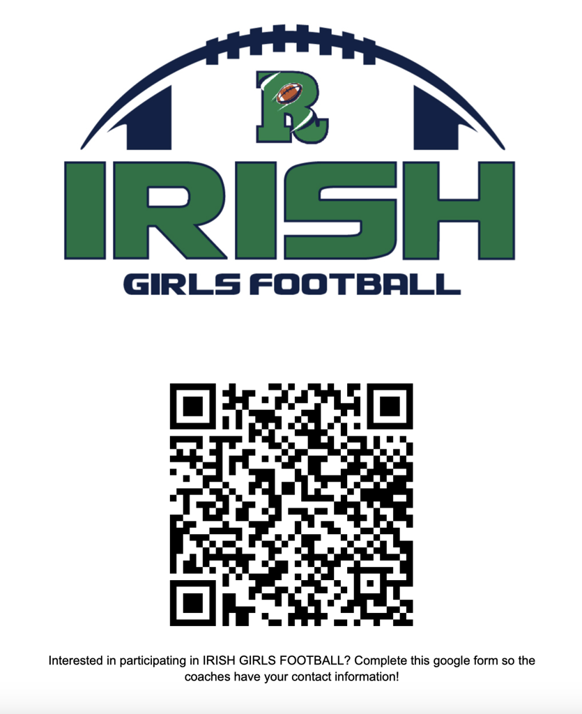 Use the QR code to complete an interest form for 2025 spring!