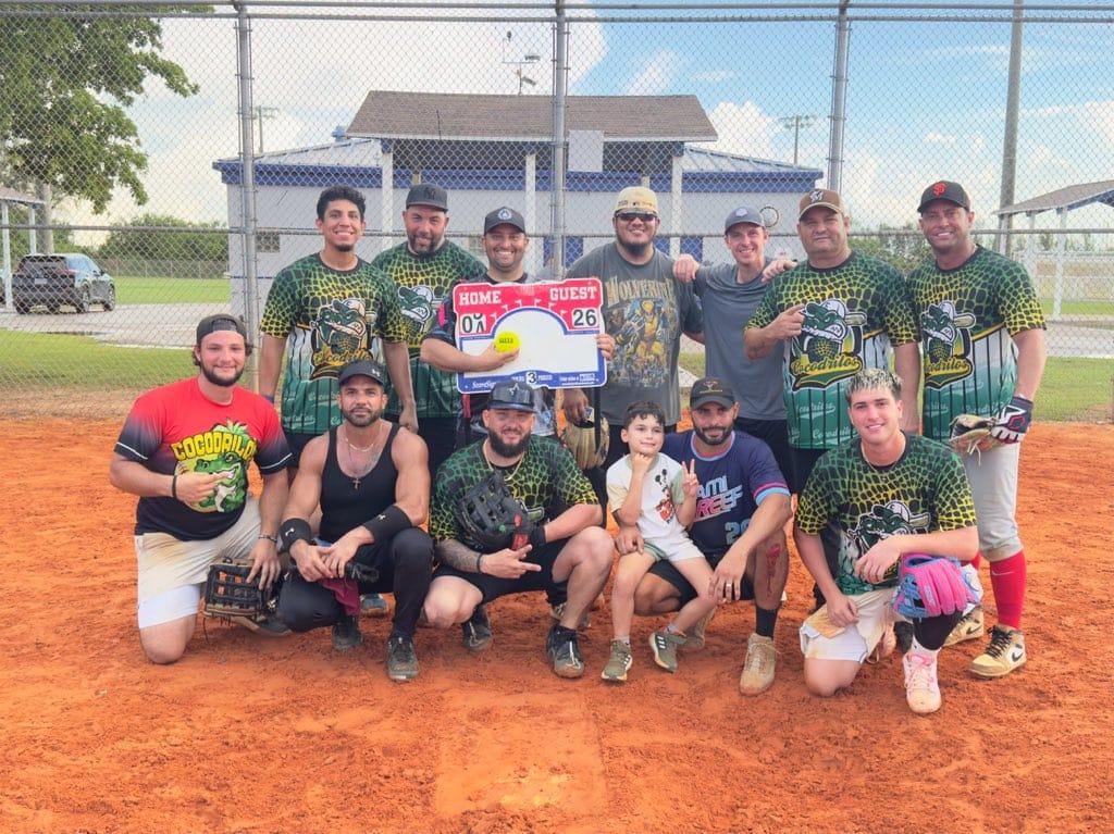cocodrilos ISPS slow pitch softball team