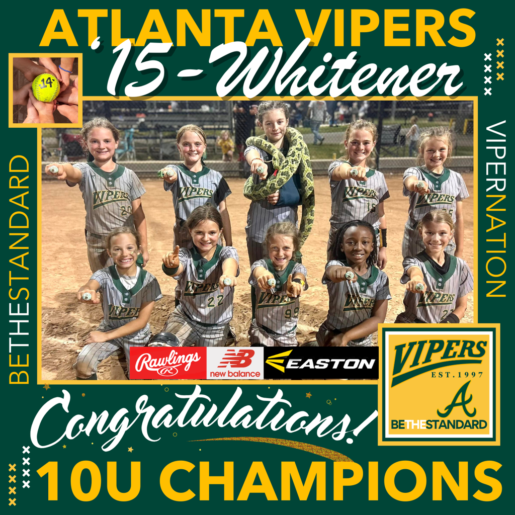 Atlanta Vipers Whitener - Gold Bracket Champions - April 2025