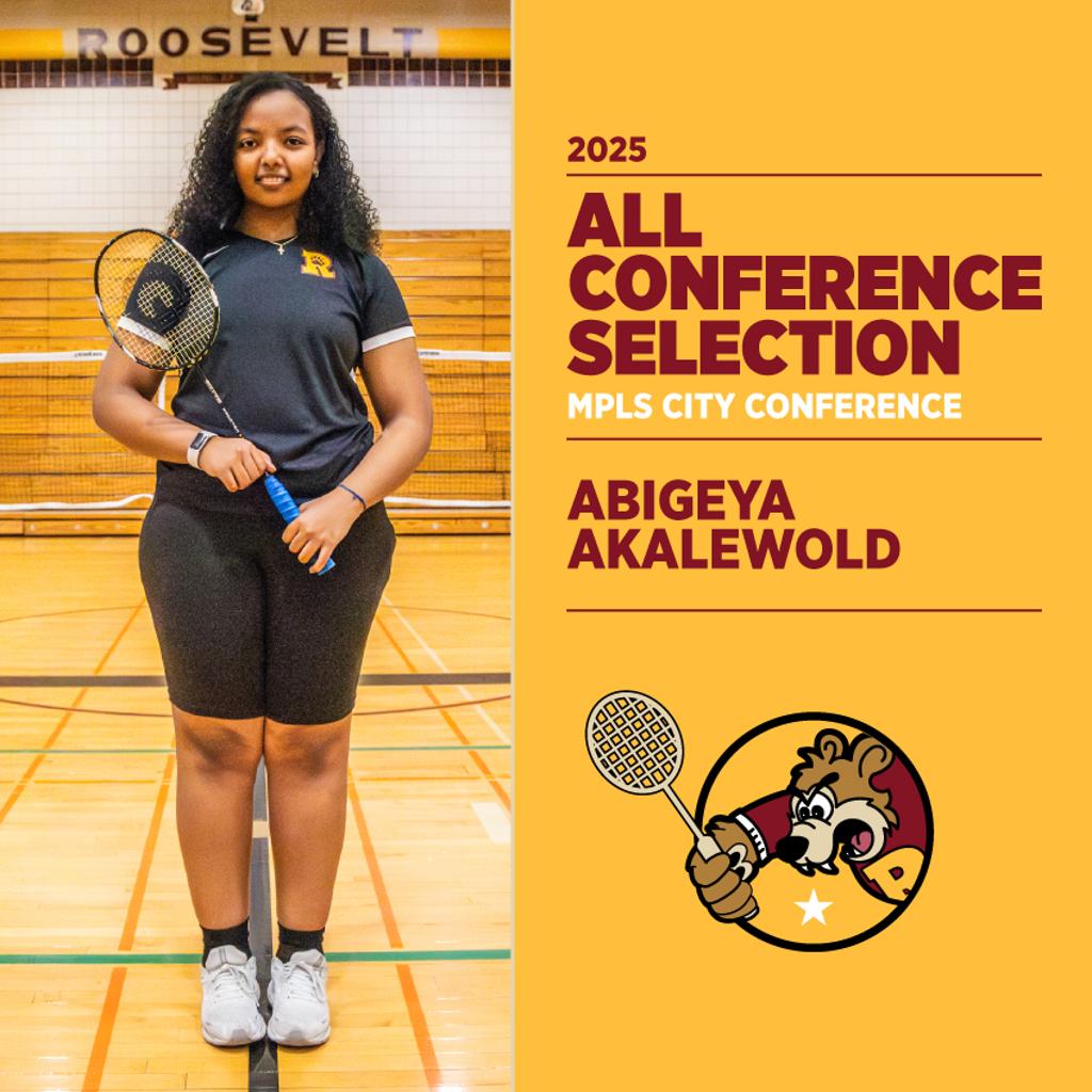 Graphic: All Conference Selection, Mpls City Conference Abigeya Akalewold