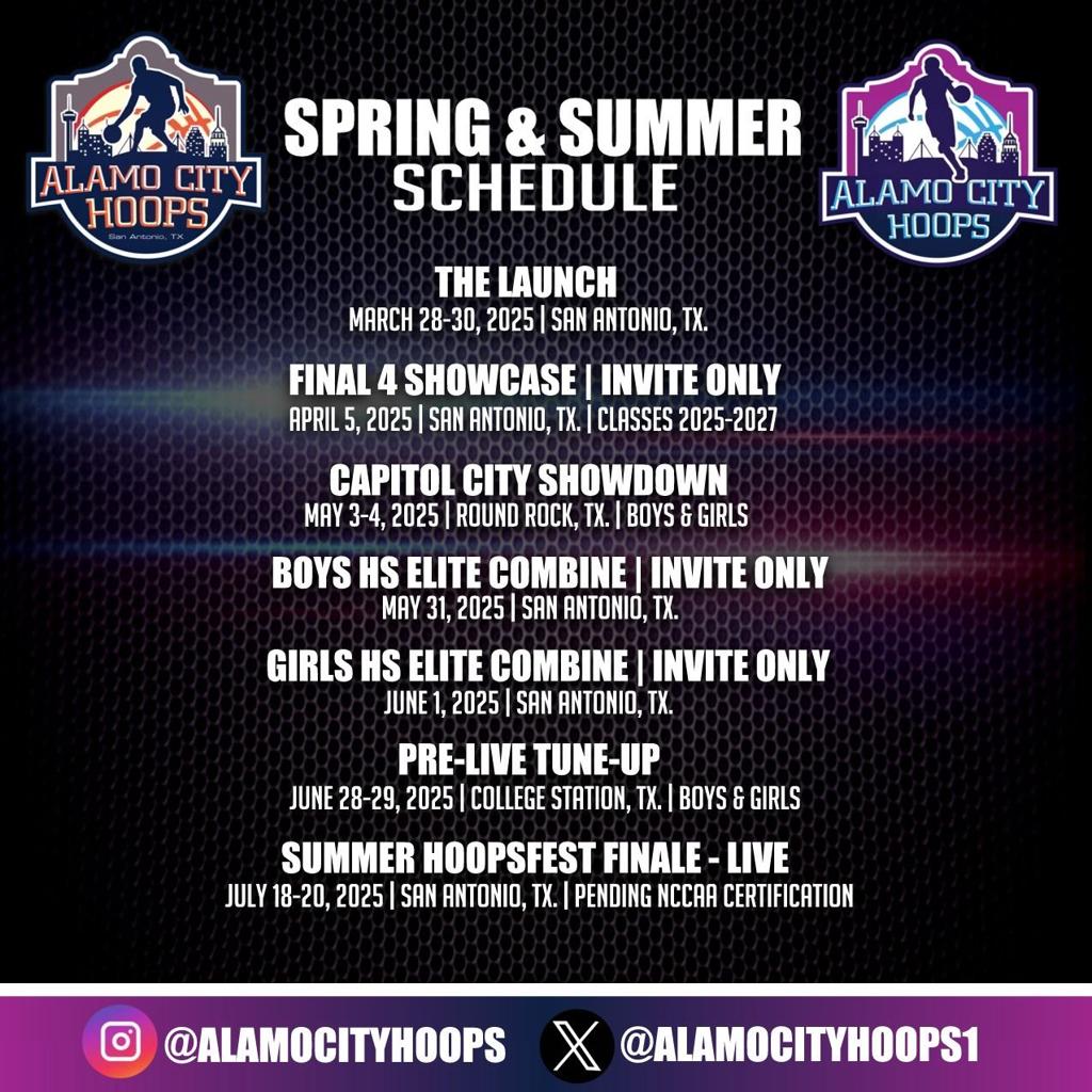 Spring & Summer Events 2025