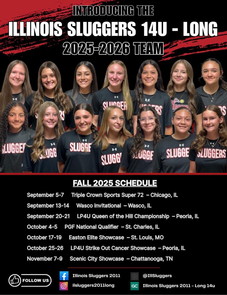 14u Long Fall Schedule