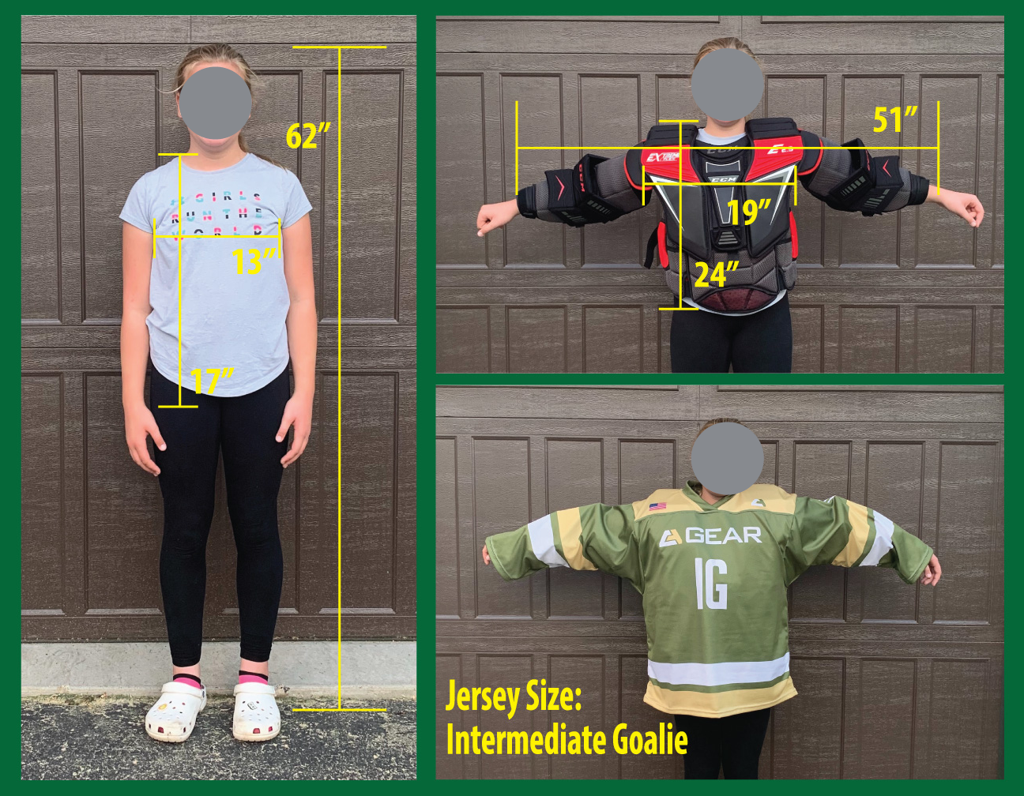 Goalie Sizing