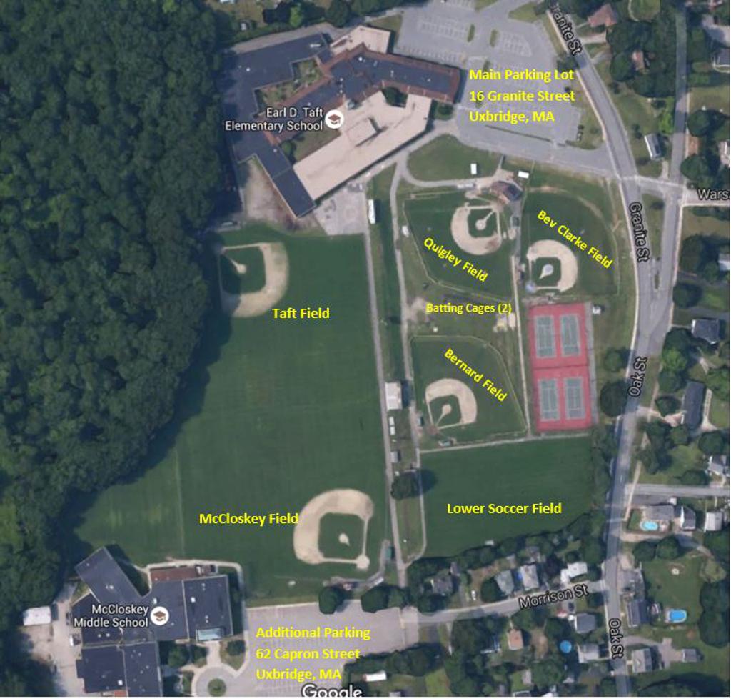 Fields & Cages Schedules