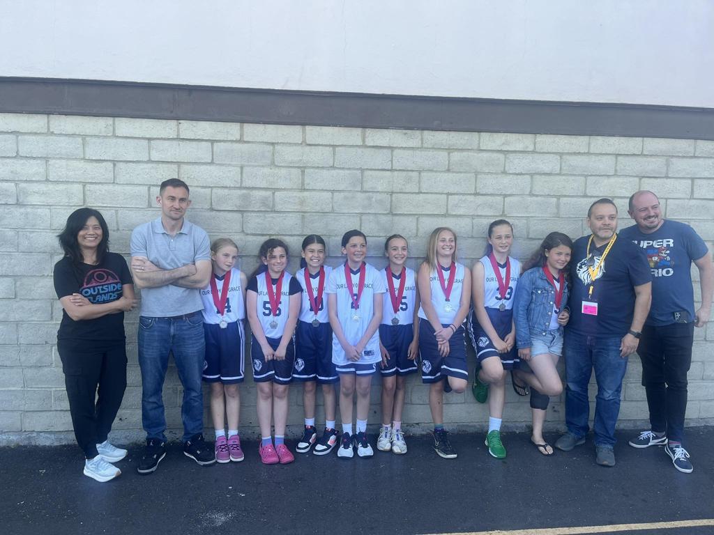 OLG CYO 5th grade Team Blue-2nd place in the Metro league 2025